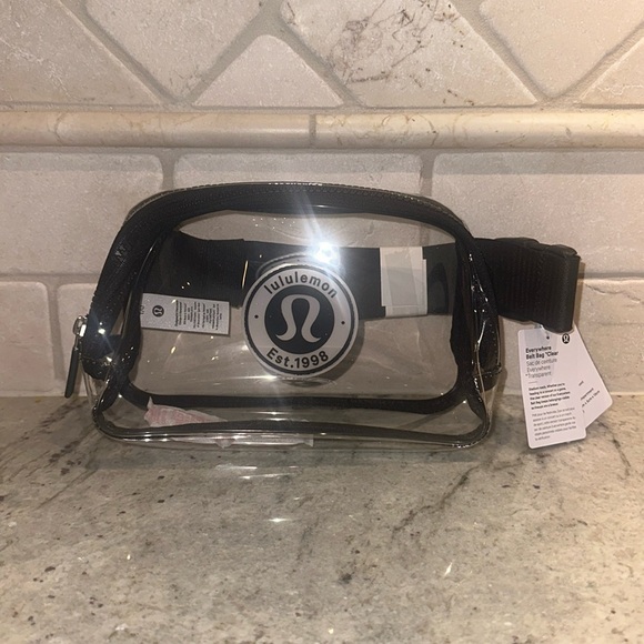 lululemon athletica Handbags - Everywhere Belt Bag 1L clear